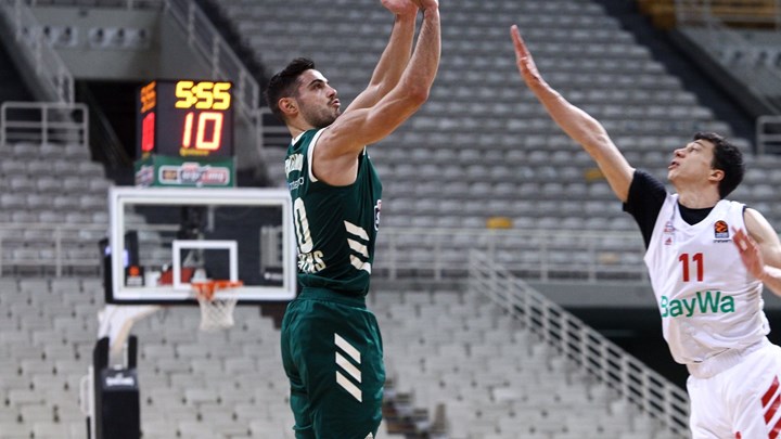 Παναθηναϊκός-Μπάγερν 60-54 (30′)