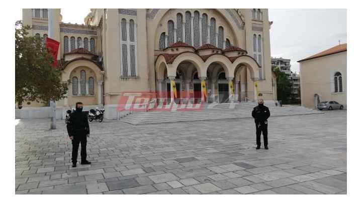 Κορονοϊός – Πάτρα: Σε αστυνομικό “κλοιό” η περιοχή γύρω από τον Άγιο Ανδρέα – ΦΩΤΟ