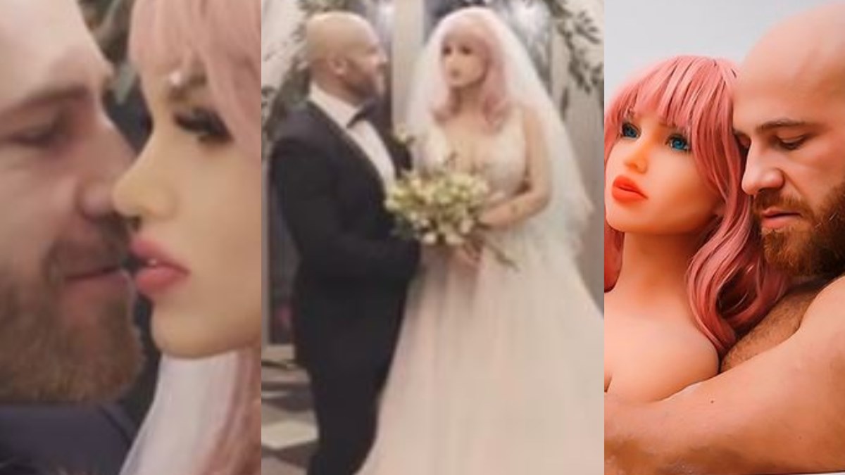 Ένας… διαφορετικός γάμος: Μπόντι μπίλντερ παντρεύτηκε την αγαπημένη του κούκλα του σεξ