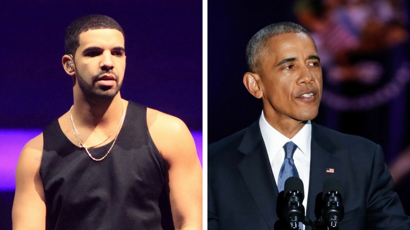 Ομπάμα: Δίνει το “πράσινο φως” στον Drake να γίνει… Μπαράκ