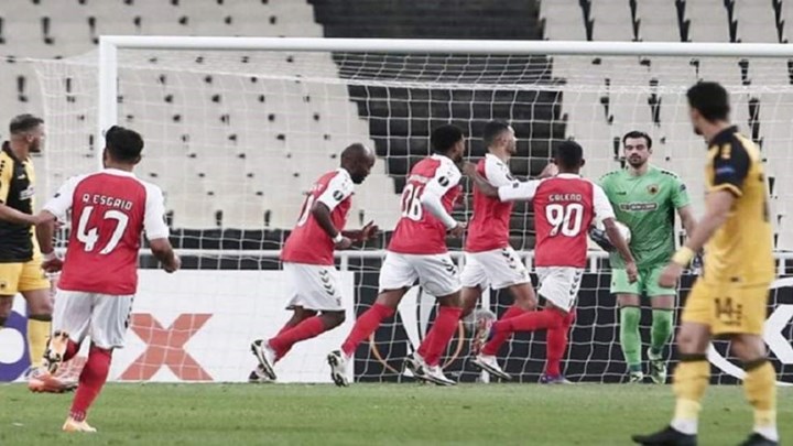 AEK-Μπράγκα: Ήττα με 2-4 και αποκλεισμός για την Ένωση