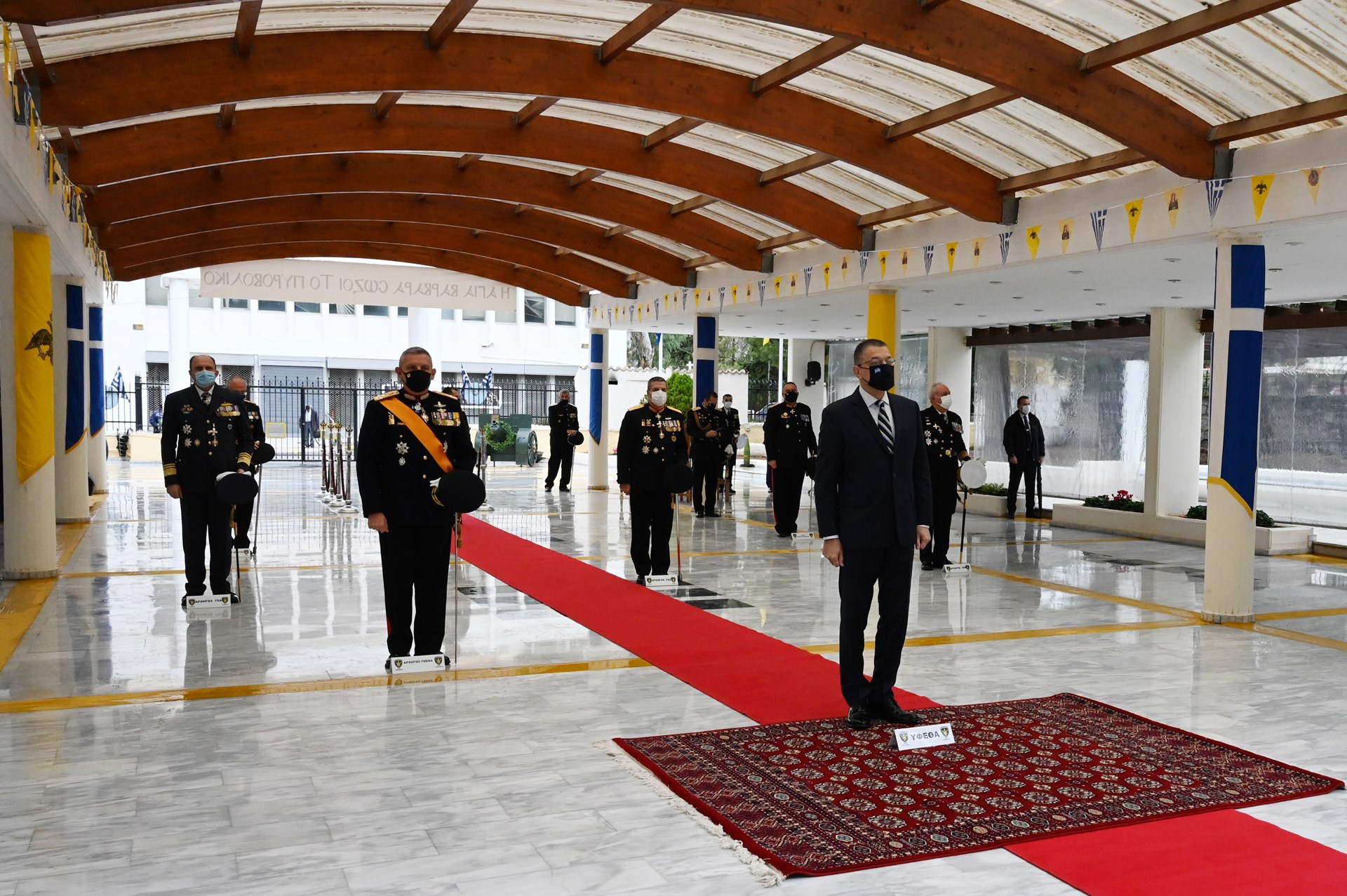 Η λιτή γιορτή του Πυροβολικού στην έδρα της Σχολής – ΦΩΤΟ – ΒΙΝΤΕΟ