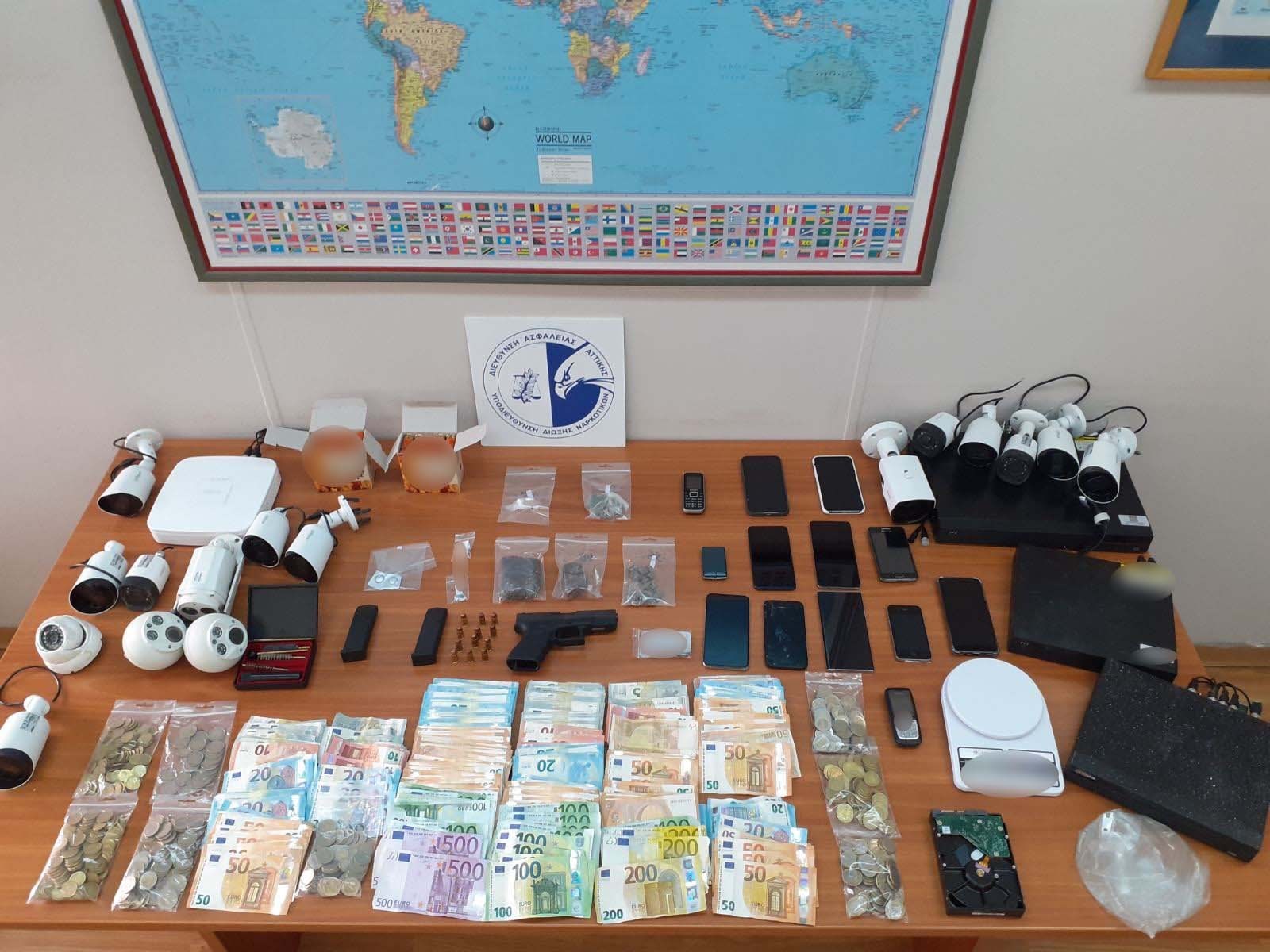 Εξαρθρώθηκε κύκλωμα διακίνησης ναρκωτικών – Οκτώ συλλήψεις – Κατασχέθηκαν 1.800 δενδρύλλια κάνναβης