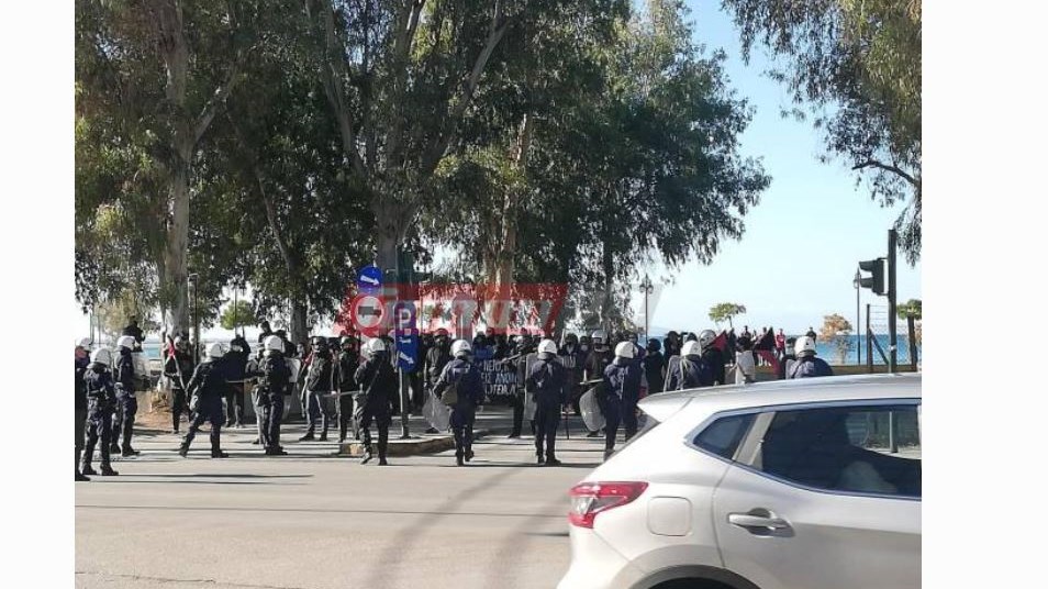 Επέτειος Γρηγορόπουλου: Συγκέντρωση στην Πάτρα – “Mπλόκο” των ΜΑΤ στο Νότιο Πάρκο – ΒΙΝΤΕΟ