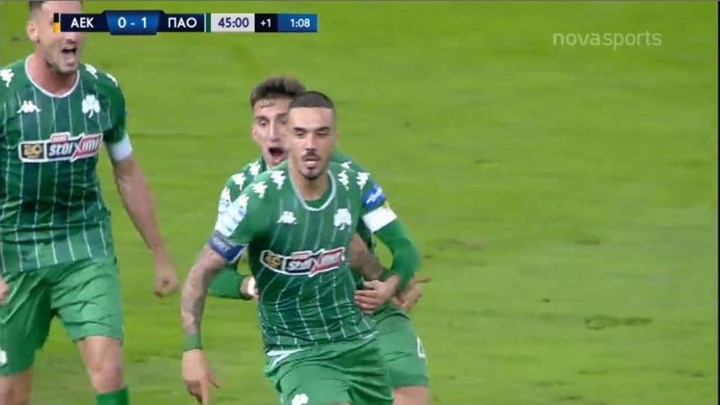 Παναθηναϊκός: ΒΙΝΤΕΟ από το γκολ του Κουρμπέλη