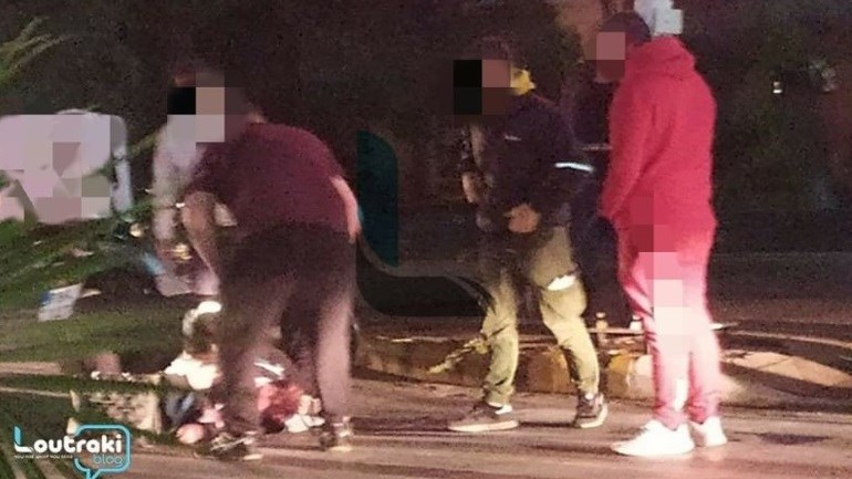 Τροχαίο στο Λουτράκι: Μηχανή παρέσυρε και τραυμάτισε σοβαρά στο κεφάλι 60χρονη γυναίκα