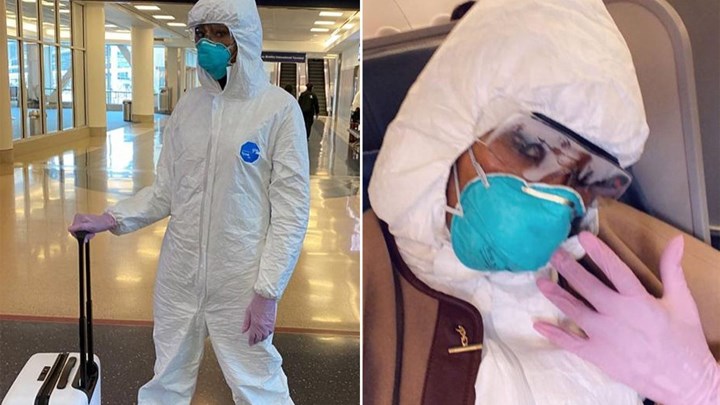 Η Ναόμι Κάμπελ δεν αστειεύεται – Πώς αγοράζει τις στολές προστασίας για τα ταξίδια της