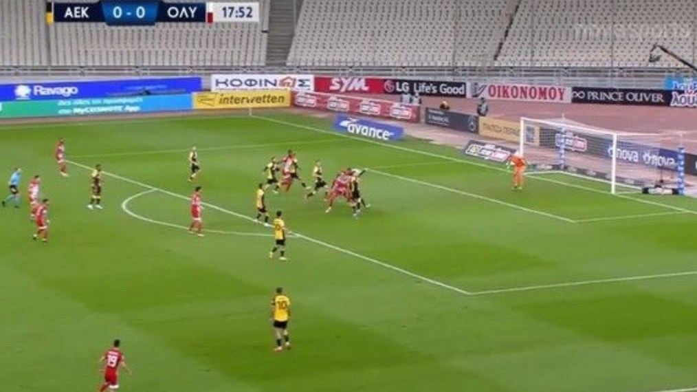 ΑΕΚ-Ολυμπιακός 0-0 (ΗΜ.)