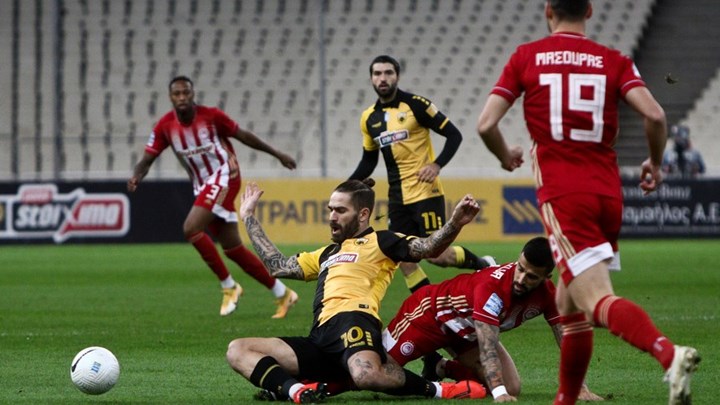 ΑΕΚ-Ολυμπιακός 1-1 (ΤΕΛΙΚΟ)