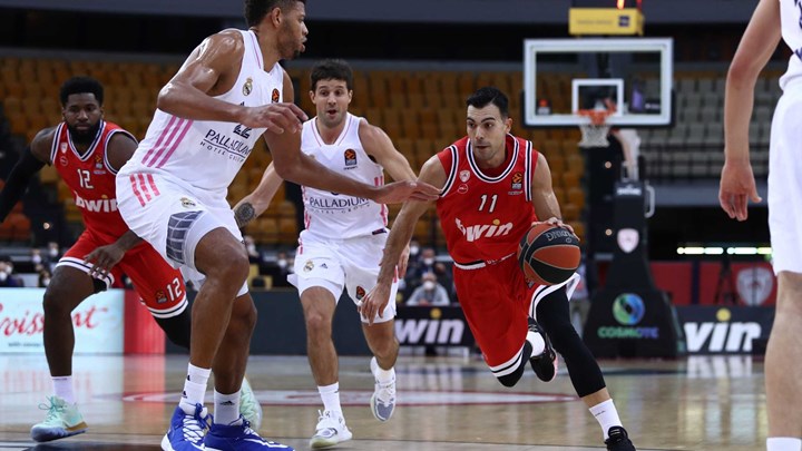 Ολυμπιακός-Ρεάλ 82-86 (ΤΕΛΙΚΟ)