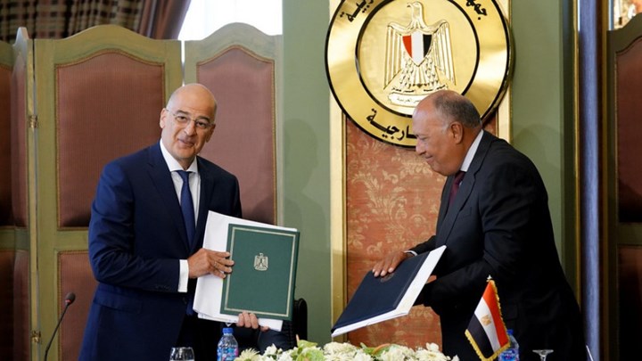 Αναρτήθηκε στον ΟΗΕ η συμφωνία Ελλάδας – Αιγύπτου για την οριοθέτηση ΑΟΖ