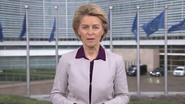 Μήνυμα Φον Ντερ Λάιεν: Μαζί μπορούμε να νικήσουμε τον ιό – Σε δύο ημέρες ξεκινά ο εμβολιασμός στην Ε.Ε.