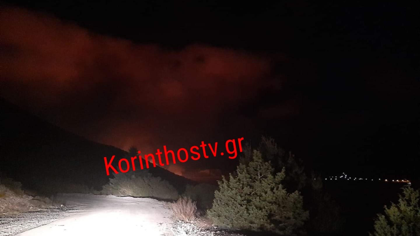 Κόρινθος: Φωτιά ξέσπασε σε καλαμιές στη λίμνη Στυμφαλία – ΦΩΤΟ