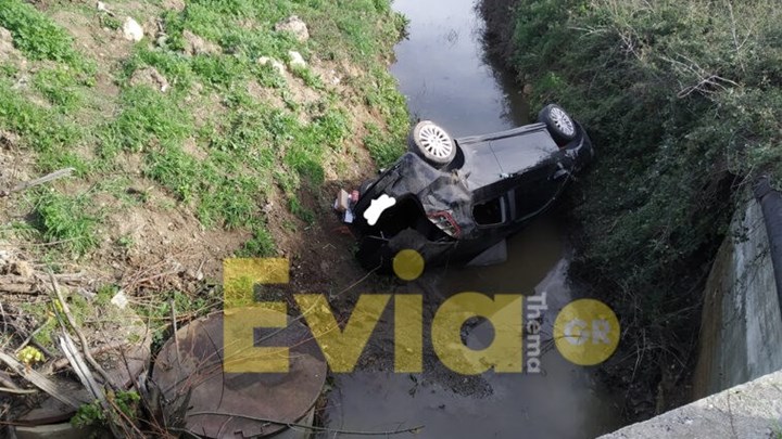 Εύβοια: Σοκαριστικό τροχαίο μια μέρα μετά τα Χριστούγεννα – Άγιο είχε ο νεαρός οδηγός