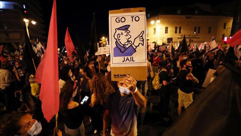 Ισραήλ: Τραυματισμοί και συλλήψεις κατά τη διάρκεια διαδηλώσεων εναντίον του Νετανιάχου