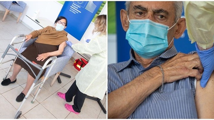 Κύπρος – Κορονοϊός: Εμβολιάστηκαν ηλικιωμένοι – Το μήνυμά τους