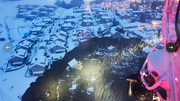 Νορβηγία: Δεκάδες αγνοούμενοι έπειτα από κατολίσθηση – Καταπλακώθηκε χωριό – ΒΙΝΤΕΟ