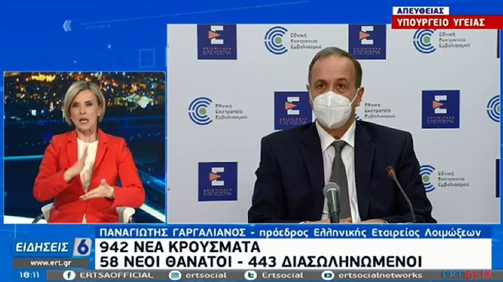 Γαργαλιάνος: Προσοχή μέχρι να εμβολιαστεί το 70% του πληθυσμού στην Ελλάδα – BINTEO