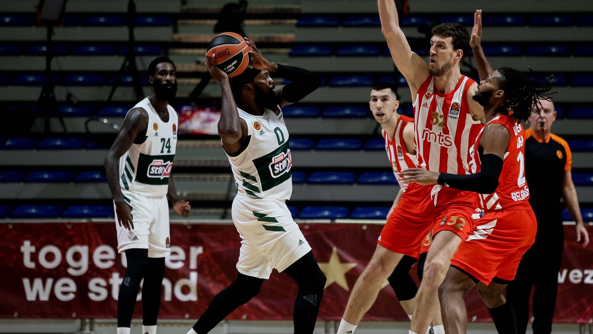 Ερυθρός Αστέρας-Παναθηναϊκός 57-46 (30′)