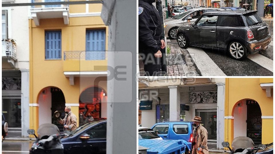 Πάτρα: Επεισόδιο με τον Λάκη Γαβαλά – Του πήραν πινακίδες και δίπλωμα – ΦΩΤΟ