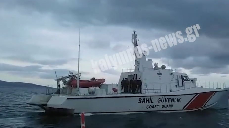 Ίμια: “Παρενοχλήσεις” του τουρκικού Λιμενικού σε Καλύμνιους ψαράδες – ΒΙΝΤΕΟ