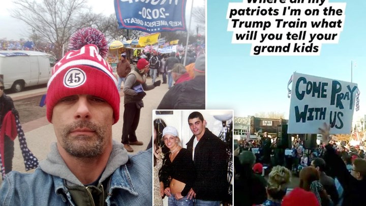 Και ο πρώην σύζυγος της Μπρίτνεϊ Σπίαρς στα επεισόδια στο Καπιτώλιο