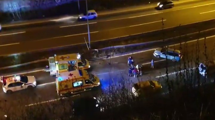 Θεσσαλονίκη: Τροχαίο με έναν τραυματία – ΒΙΝΤΕΟ