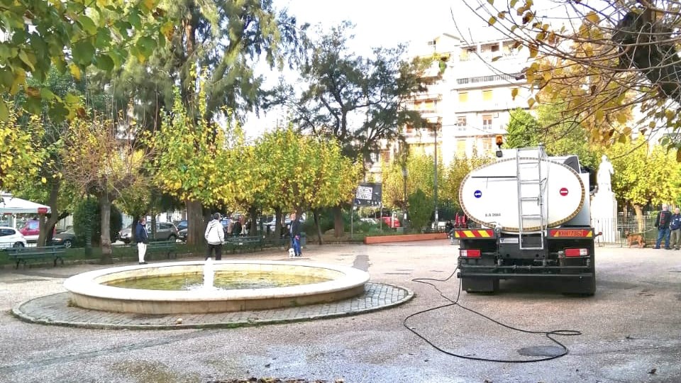 Δήμος Αθηναίων: Στην Κυψέλη η πρώτη μεγάλη επιχείρηση καθαριότητας για το 2021 – ΦΩΤΟ