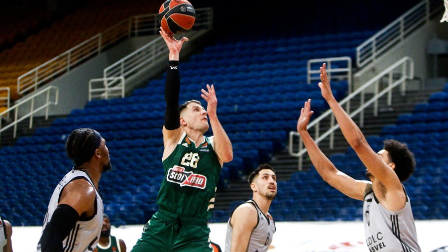 Παναθηναϊκός-Βαλένθια 22-20 (10′)