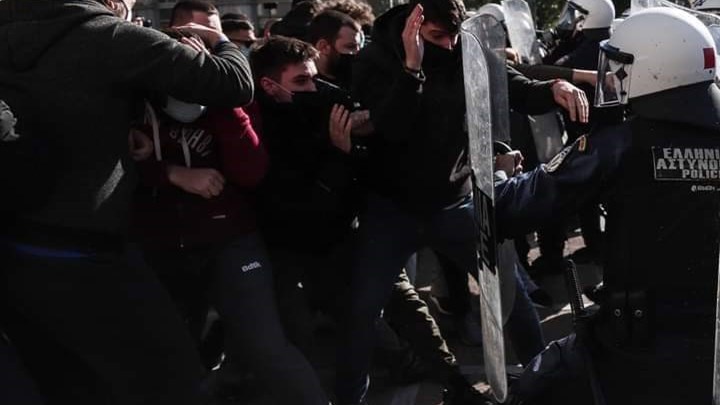 Η ανακοίνωση της ΕΛ.ΑΣ. για την ένταση στο φοιτητικό συλλαλητήριο