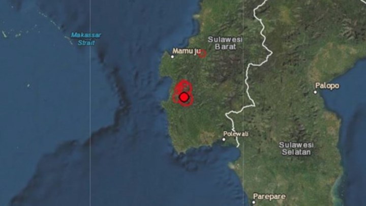 Ινδονησία: Ισχυρός σεισμός 6,2 Ρίχτερ με τουλάχιστον τρεις νεκρούς και 24 τραυματίες