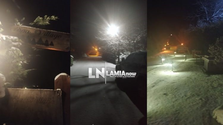 Φθιώτιδα : Ξεκίνησε η επέλαση του “Λέανδρου” – 30 εκχιονιστικά στις επάλξεις – ΒΙΝΤΕΟ