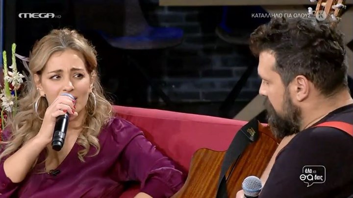 Νατάσσα Μποφίλιου: Μοναδική ερμηνεία σε ντουέτο με τον Σπύρο Γραμμένο – ΒΙΝΤΕΟ