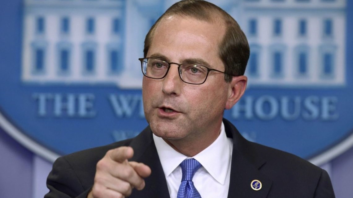 ΗΠΑ: Παραιτήθηκε ο υπουργός Υγείας Άλεξ Αζάρ επικαλούμενος την εισβολή στο Καπιτώλιο