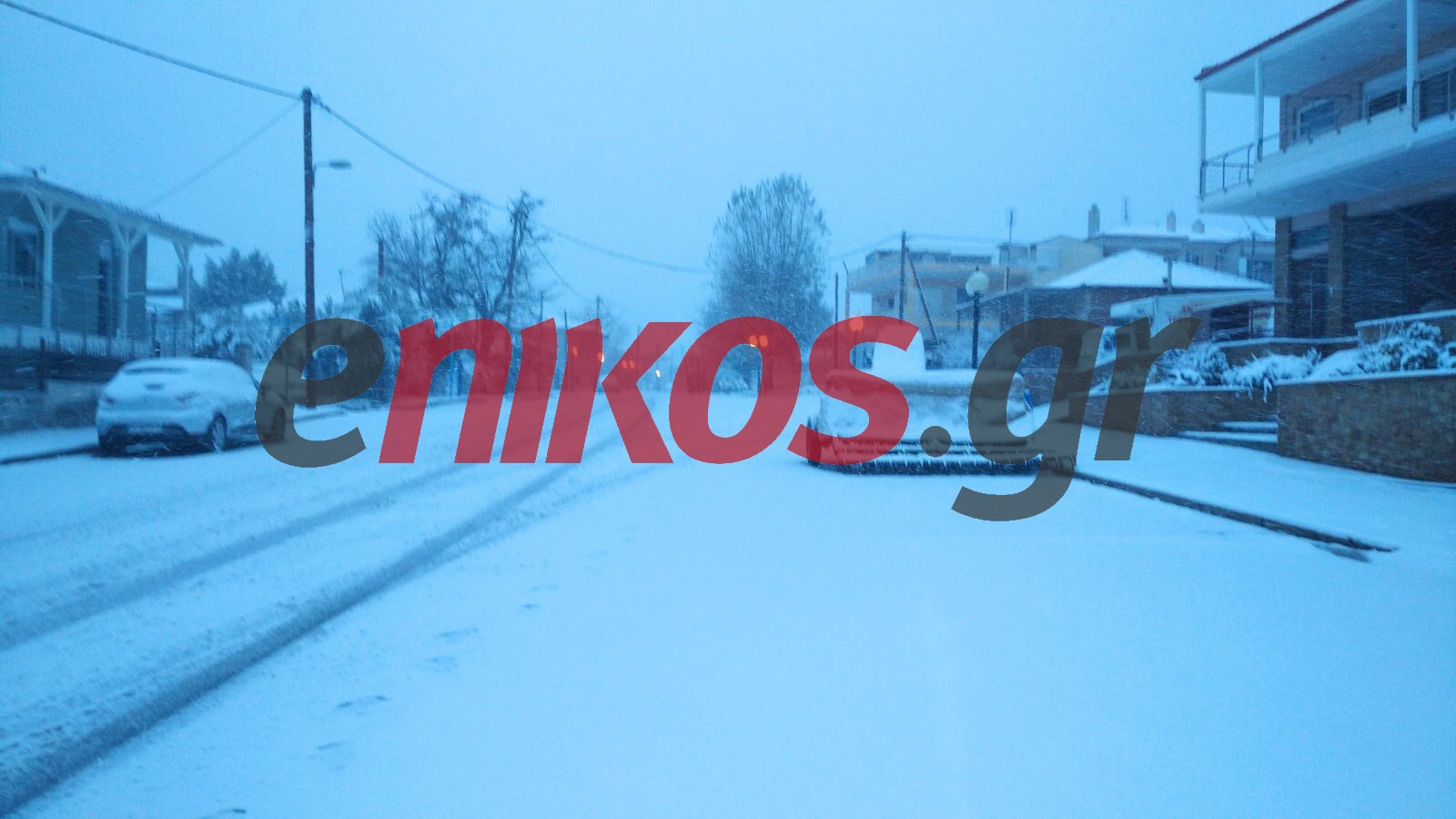 “Λέανδρος”: Στα “λευκά” η Θεσσαλονίκη – Πού χρειάζονται αντιολισθητικές αλυσίδες – ΦΩΤΟ αναγνώστη