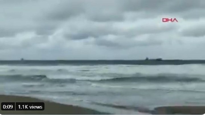 Μαύρη Θάλασσα: Τουλάχιστον 2 νεκροί σε ναυάγιο ρωσικού φορτηγού-πλοίου – ΒΙΝΤΕΟ