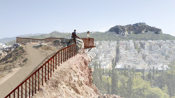 Δήμος Αθηναίων: Ο λόφος του Στρέφη ξαναγίνεται τόπος περιπάτου και αναψυχής – ΦΩΤΟ