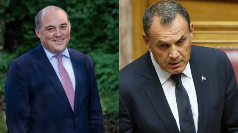 Τηλεφωνική επικοινωνία Παναγιωτόπουλου με τον Βρετανό υπουργό Άμυνας