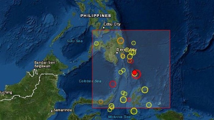 Ισχυρός σεισμός ΤΩΡΑ κοντά στις Φιλιππίνες