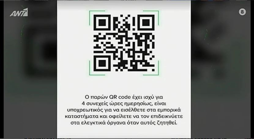 Καταστήματα: Ο QR Code για τον χρονικό “έλεγχο” των καταναλωτών – ΒΙΝΤΕΟ