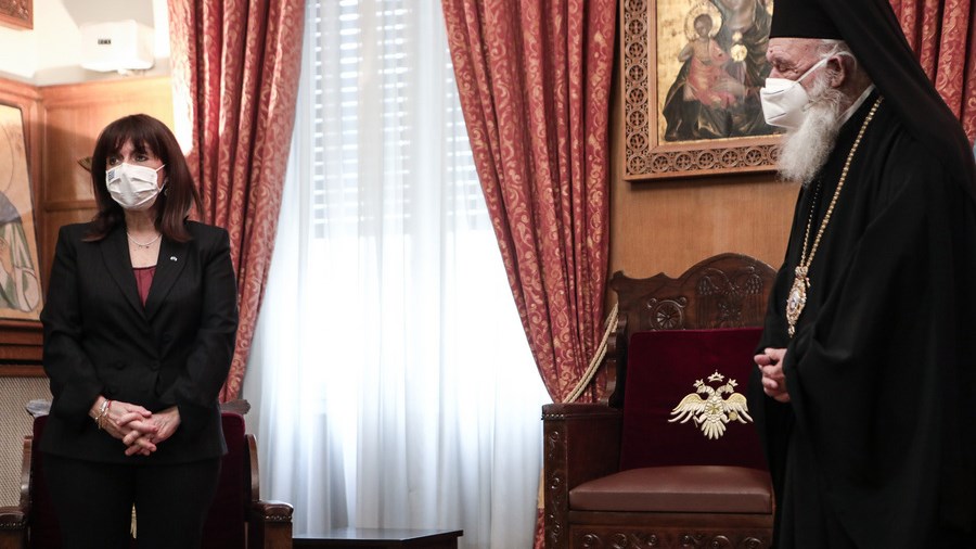 Συνάντηση Σακελλαροπούλου – Ιερώνυμου: Τι συζήτησαν με επίκεντρο την πανδημία