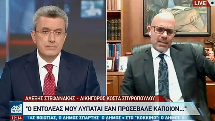 Στεφανάκης για Σπυρόπουλο: Έχουμε μια καταγγελία όπου ο φερόμενος δράστης δεν μπορεί να αμυνθεί