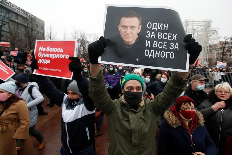 Ρωσία: Πάνω από 5.000 συλλήψεις διαδηλωτών που ζητήσουν την απελευθέρωση του Ναβάλνι