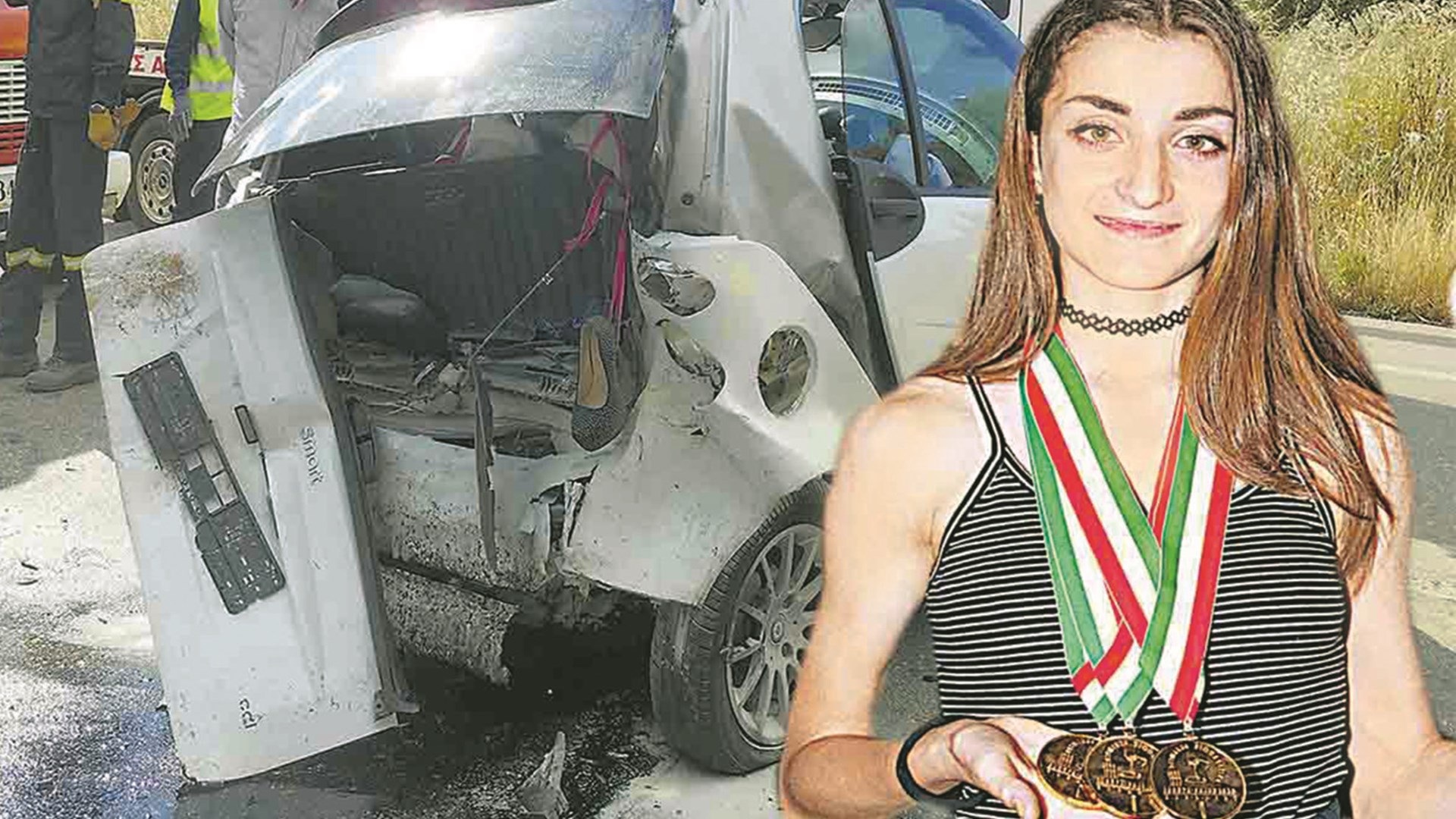 Άννα Πολλάτου – Τι αναφέρει η πραγματογνωμοσύνη για το αυτοκίνητο της: Ξεκόλλησε το τιμόνι