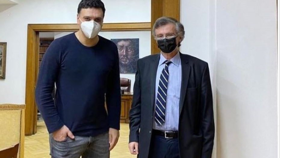 Κικίλιας: Η φωτογραφία με τον Σωτήρη Τσιόδρα και το μήνυμά του για τη μάχη με τον κορονοϊό