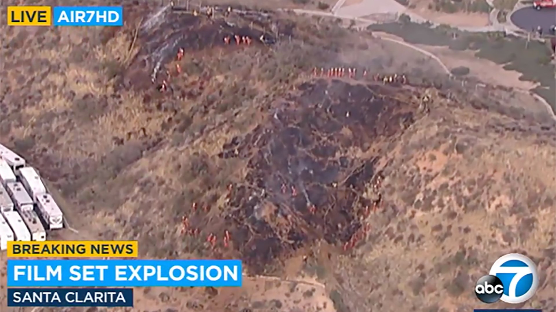 Λος Άντζελες: Έκρηξη στα γυρίσματα ταινίας – Τρεις σοβαρά τραυματισμένοι – ΒΙΝΤΕΟ