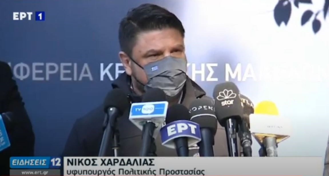 Χαρδαλιάς: Δεν υπάρχει θέμα πανικού, αλλά απόλυτης επιφυλακής  – ΒΙΝΤΕΟ