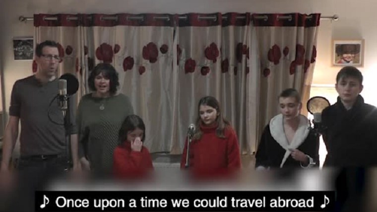 Viral οικογένεια γιατρού από το Κεντ – Η διασκευή… καραντίνας του “Total Eclipse of the Heart”