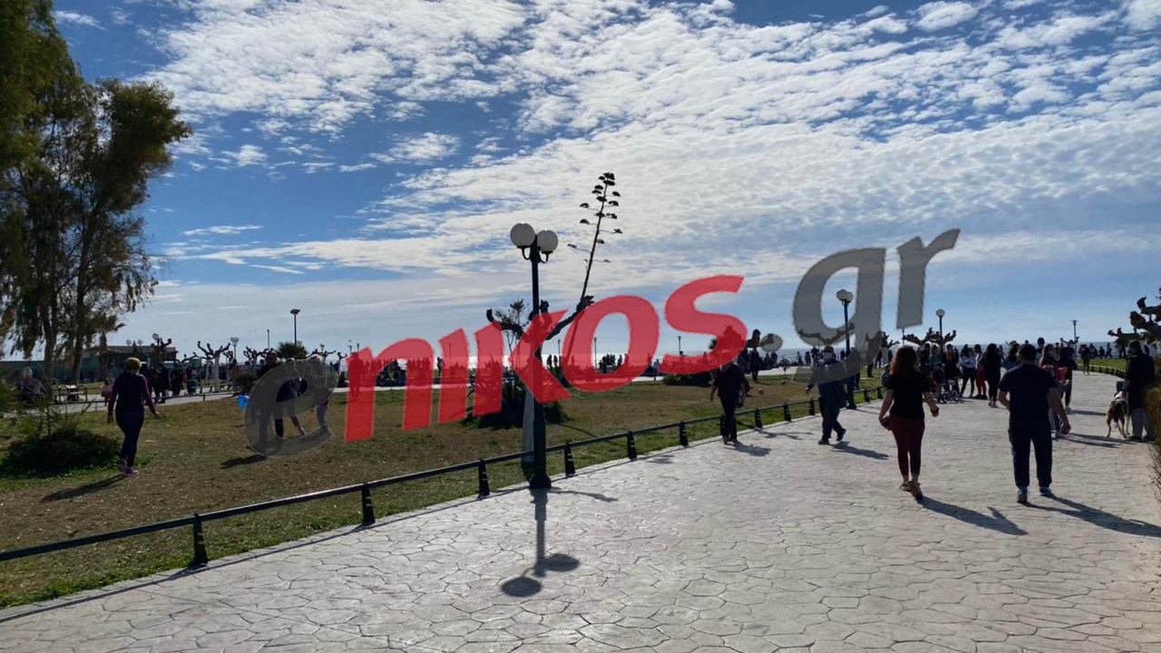 Κορονοϊός – Lockdown: “Πλημμύρισε” με κόσμο ο Άλιμος – ΦΩΤΟ αναγνώστη