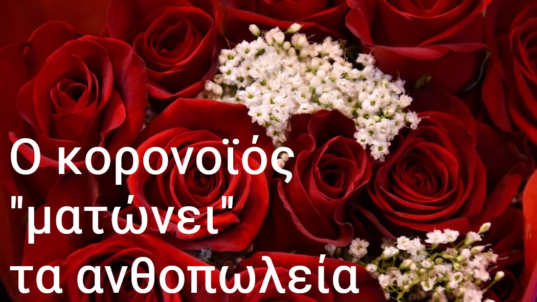 Αγίου Βαλεντίνου: Λουλούδια στα αζήτητα και ανθοπώλες σε απόγνωση – “Εν ψυχρώ εκτέλεση, αν δεν ανοίξουμε το Σαββατοκύριακο”